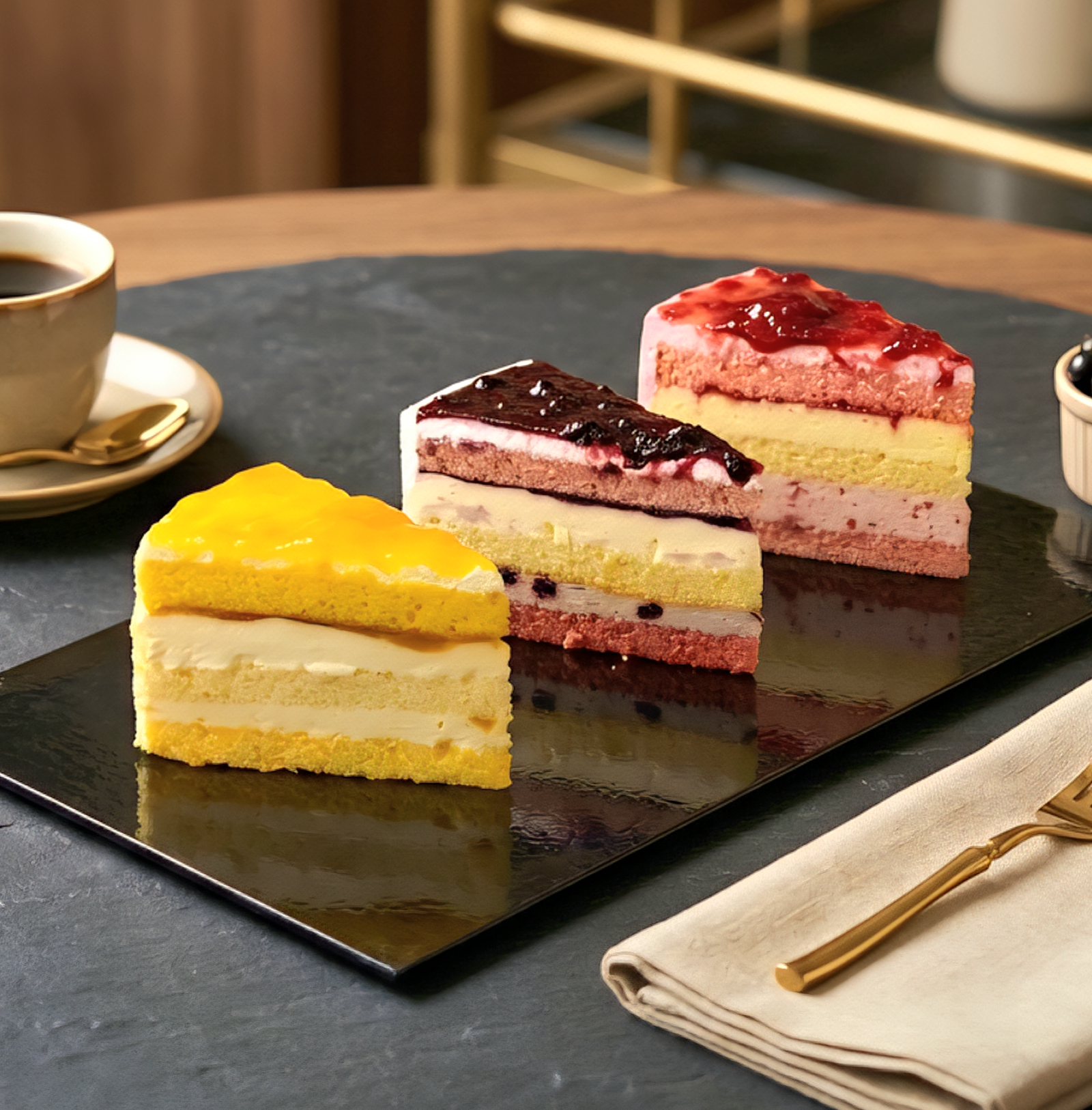 signature slice - mousse cake